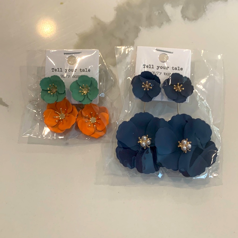 Floral Earrings